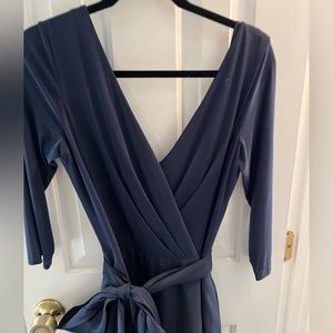 Alfred Sung size 12 navy blue dress